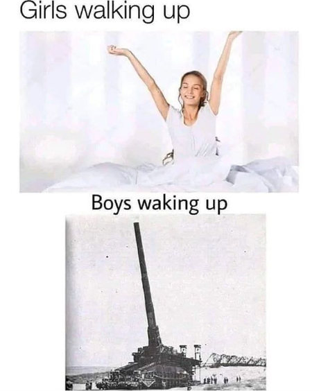 Girls VS Boys Wake Up