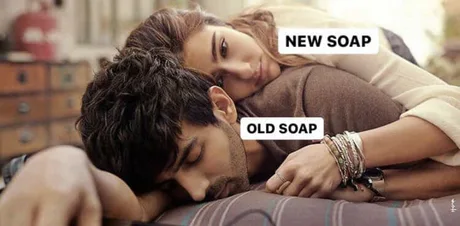 New soap vs old soap