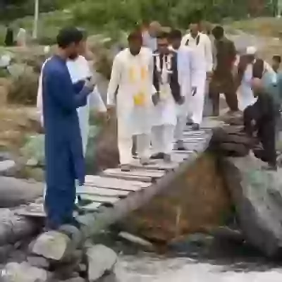 New Bridge Inauguration At Pakistan