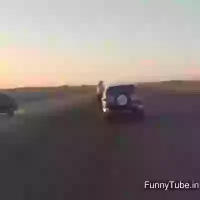 Crazy Arab SUV Stunt Must Watch