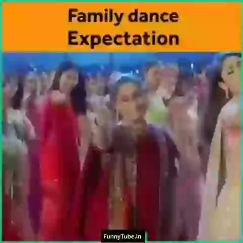Family Dance Real N Expectation Funny Whatsapp Video