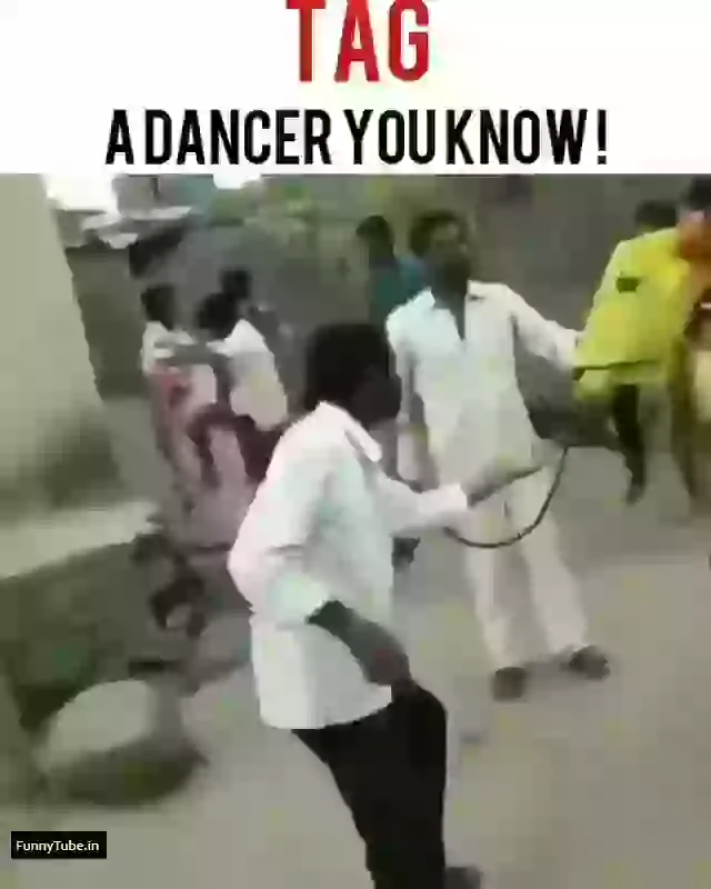 Funny Desi Man Dance With Cow Fail Video