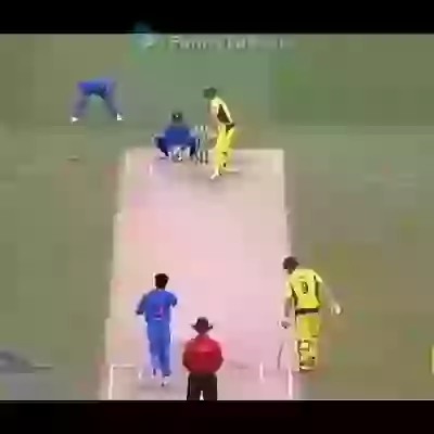 MS DHONI behind the stumps is great to watch