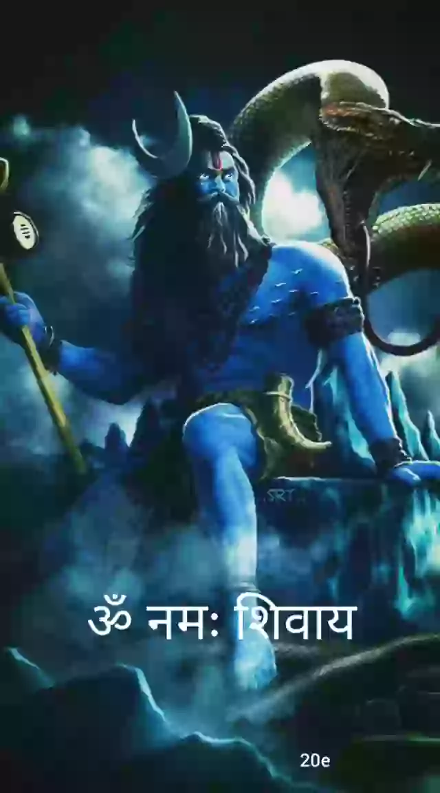 Om Namah Shivay Animated Shiva Status Video
