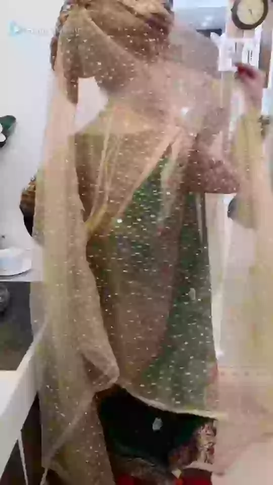 Tenu Leke Main Javanga Amazing Bride Selfie Video