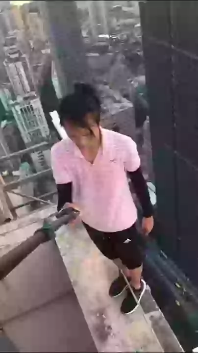 This Absolutely Crazy Chinese Guy Stunts