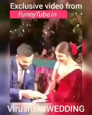 Virat Kohli and Anushka Wedding Video